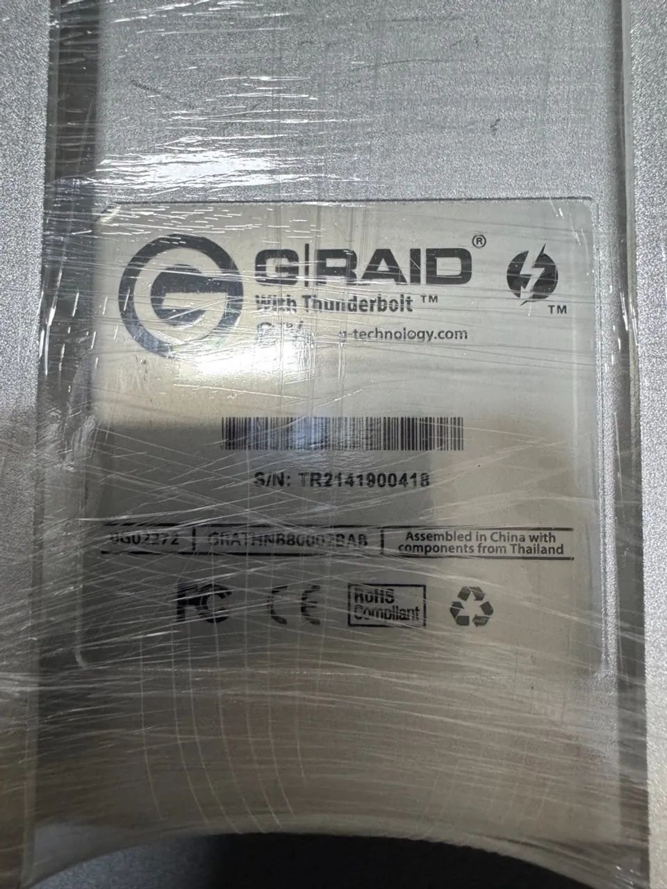 G-Technology G-RAID Thunderbolt - Enclosure p/ 2 HDs | Sem discos - Foto 3
