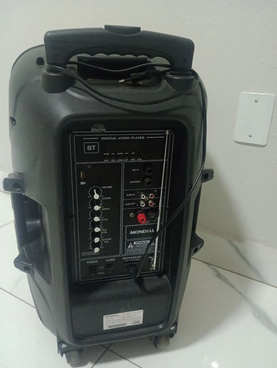 Caixa de Som Bluetooth Mondial 550w - Foto 3