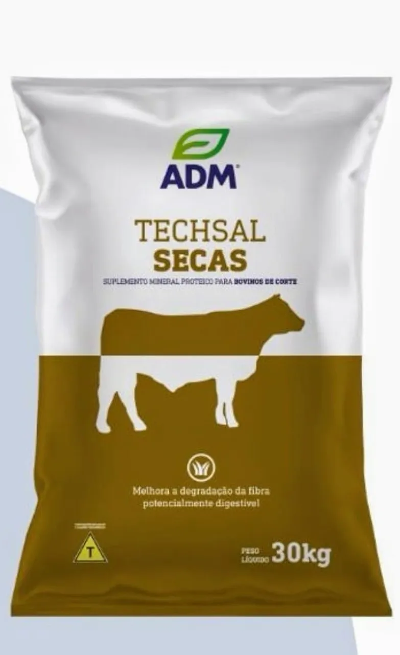 Tech Sal Secas 30kg ( Proteinado baixo consumo )