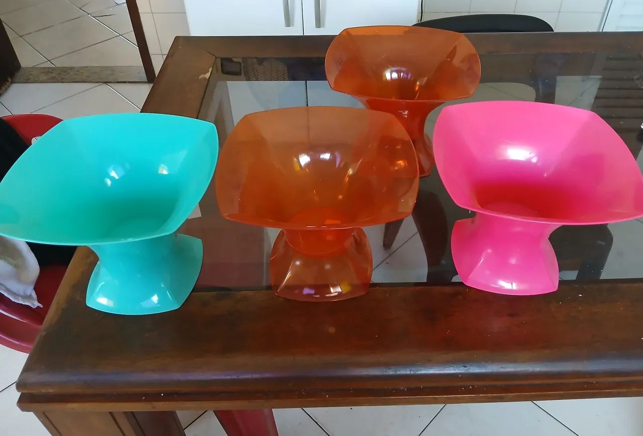 Jogo de 4 Tigelas de Plástico - Foto 4