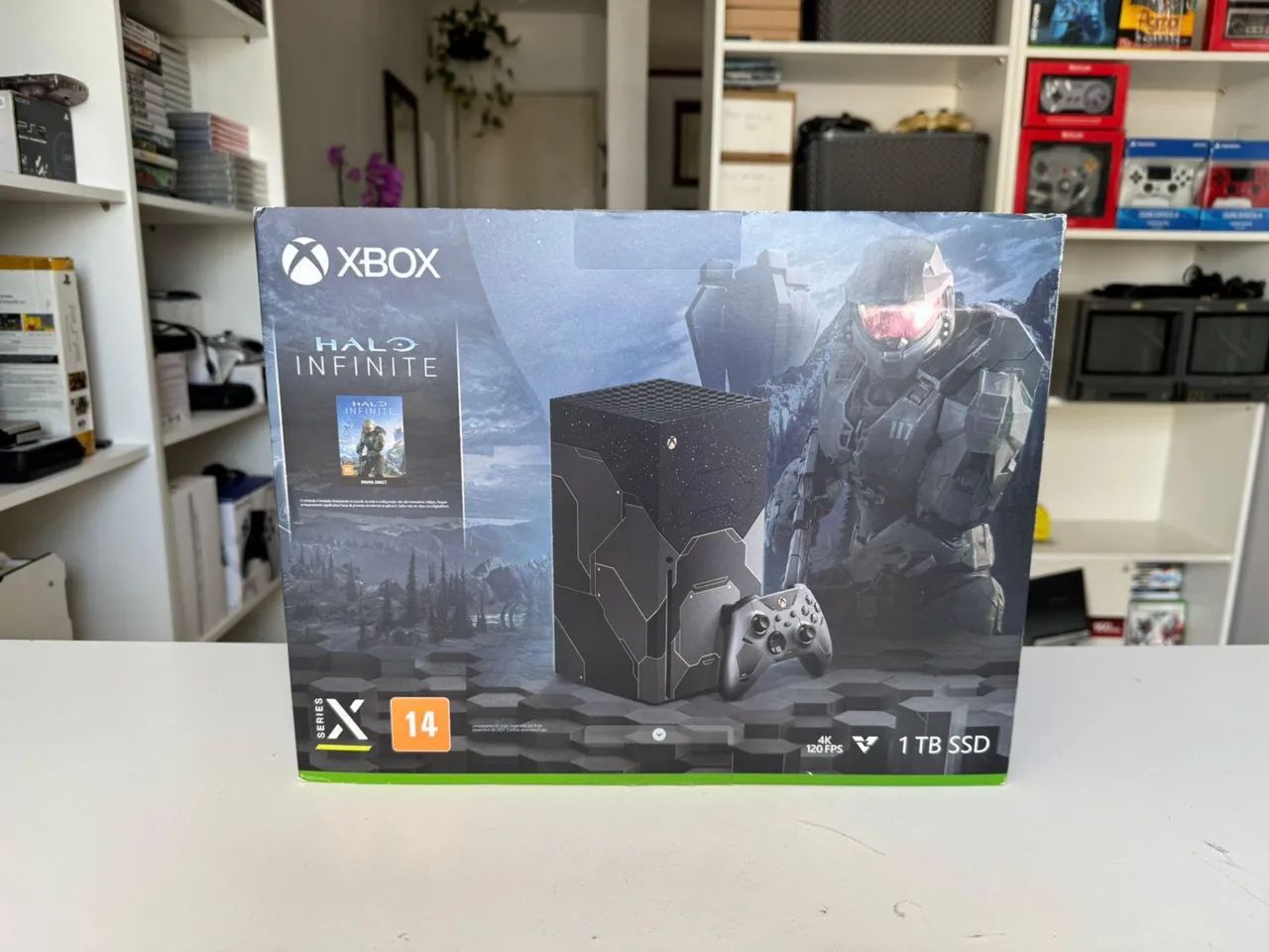 Fábrica de momentos incríveis XBox Série X Hallo Edição Limitada - Foto 4