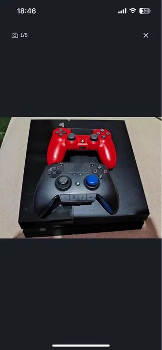 Playstation 4  - Console em Ótimo Estado - Foto 4