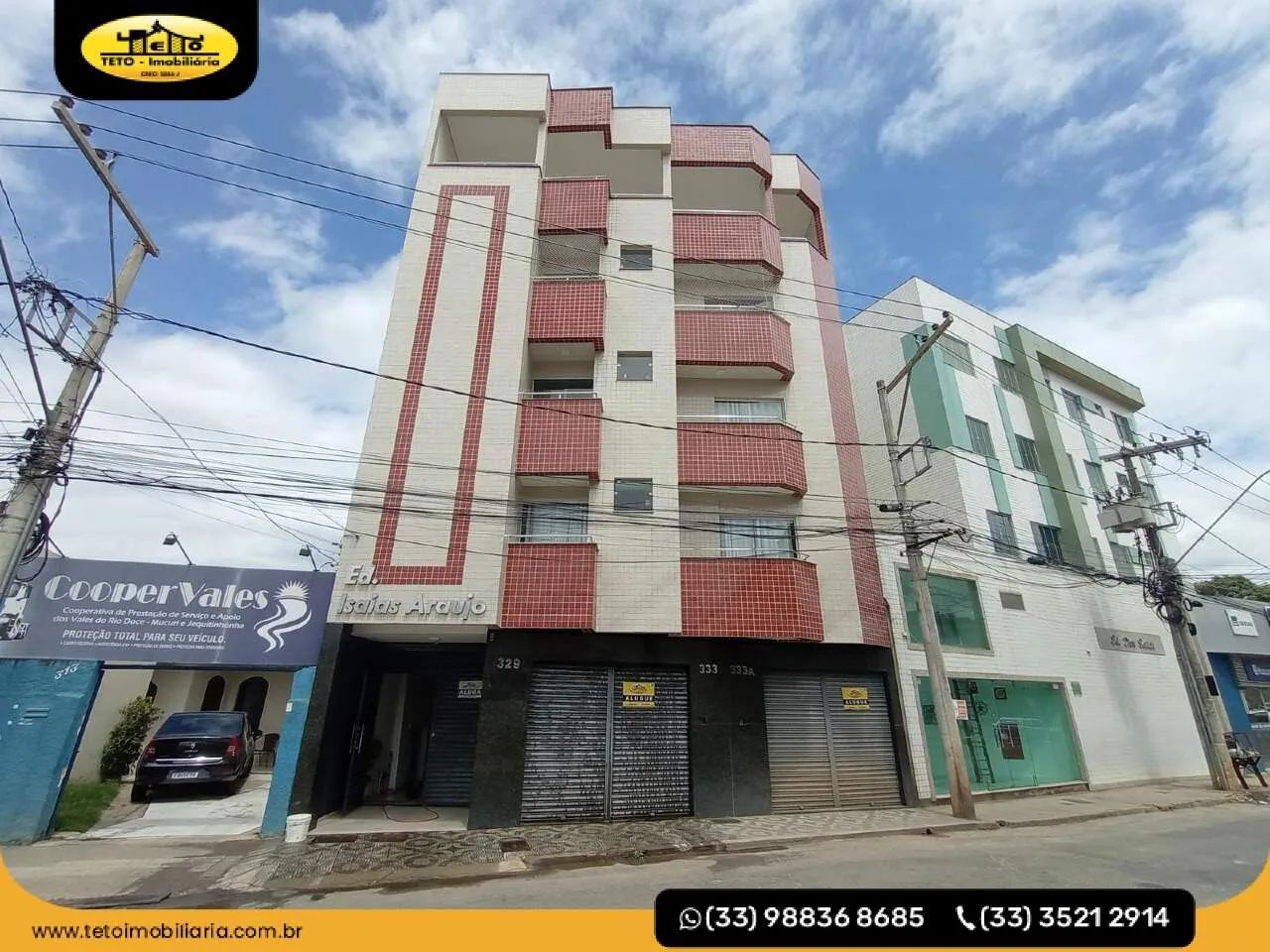 Apartamento para aluguel, 2 quartos, Centro - Teófilo Otoni/MG