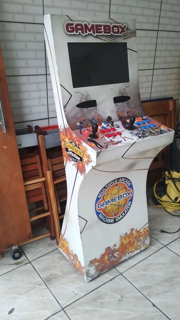 Arcade Gamebox Slim - Múltiplos emuladores!