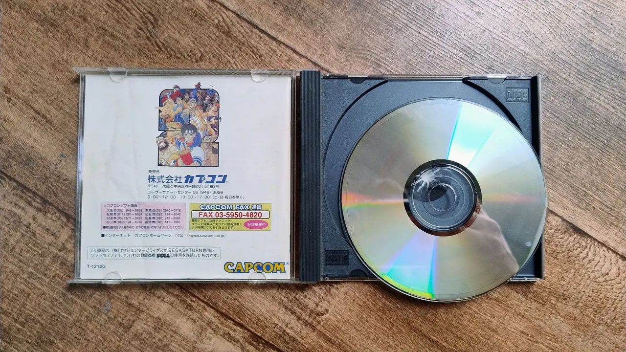 Street fighter zero 2 sega saturn - Foto 3