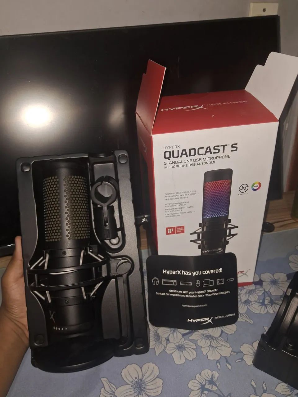 HYPERX QUADCAST S RGB64842078515202121