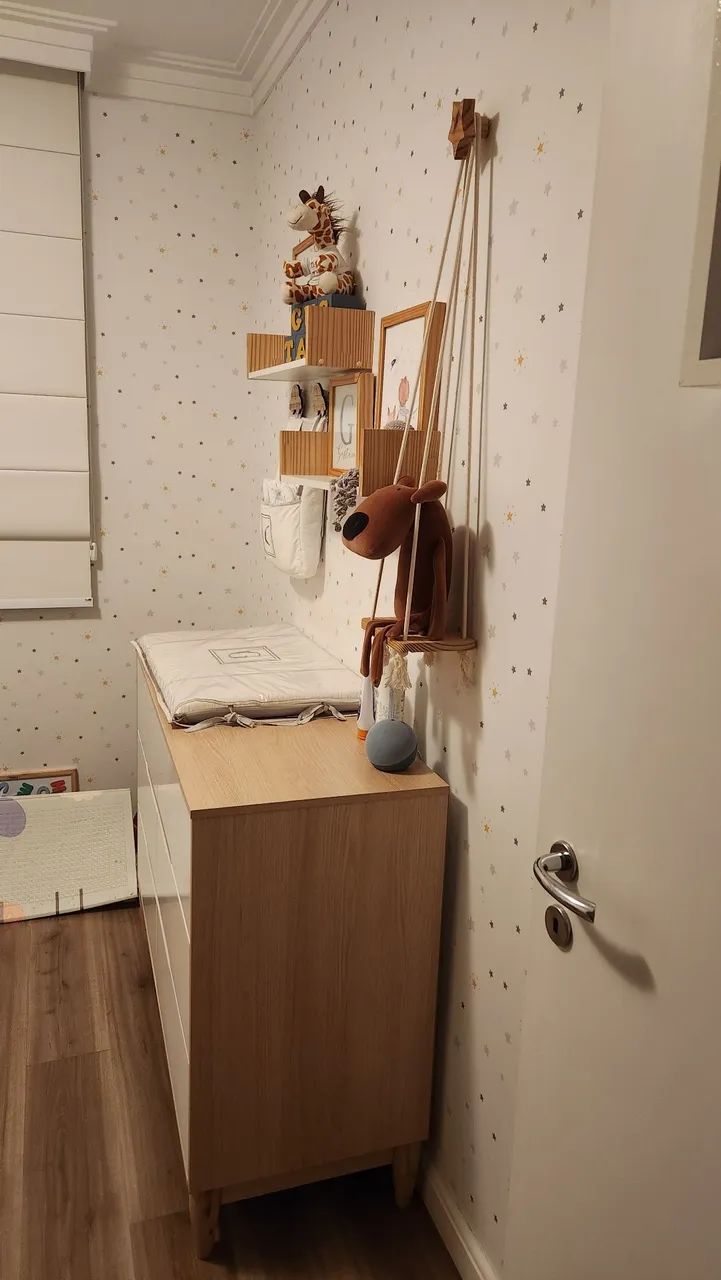 Cômoda de bebê - Branco - 6 gavetas - Foto 2