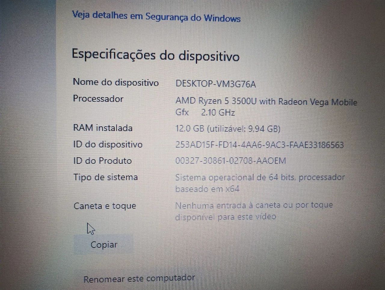 Notebook Acer Aspire 3 Ryzen 5 12GB RAM 1TB Armazenamento AMD Radeon Vega 8 2GB ! - Foto 6