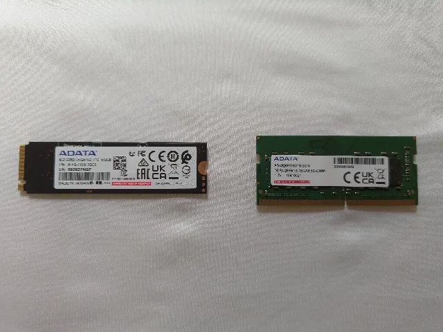 M.2 Nvme 512GB + Memória 16GB DDR4 para Notebook