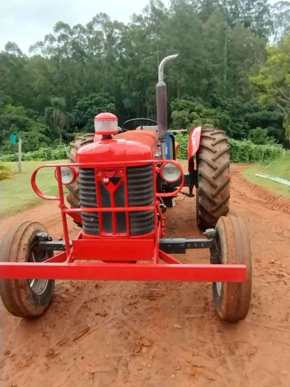 Trator MF 65x direção hidráulica  - Foto 2