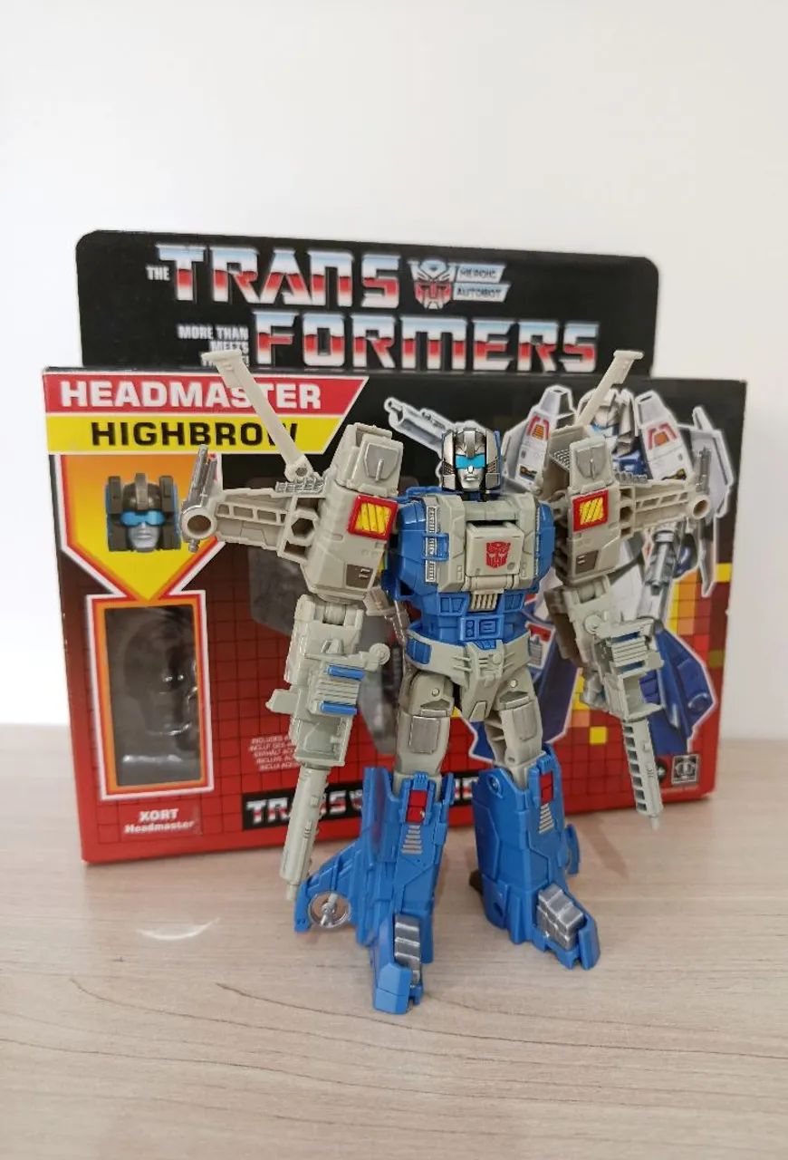 Transformers Retro Headmasters Highbrow Customizado