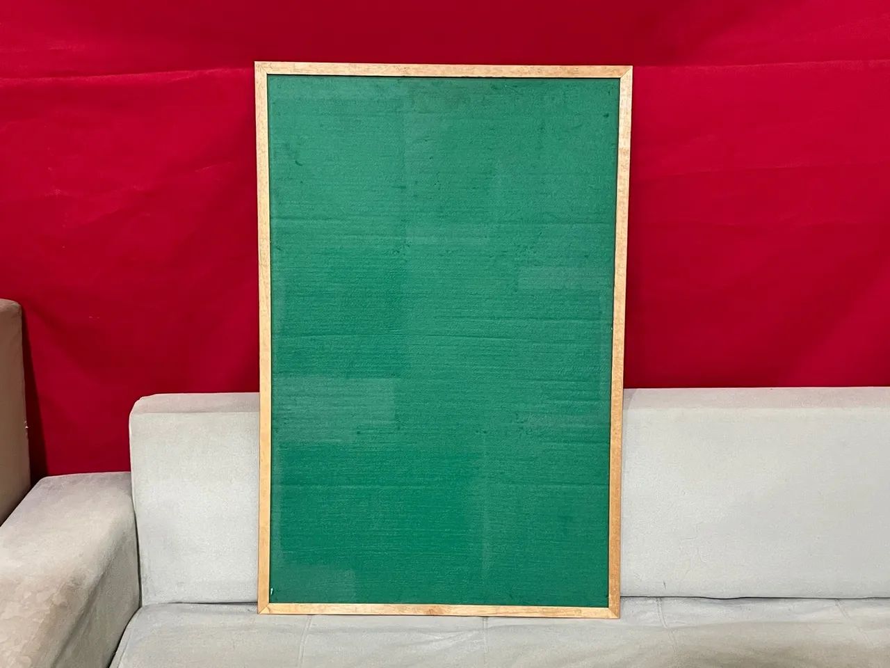 Quadro De Avisos Em Feltro Verde - Foto 4