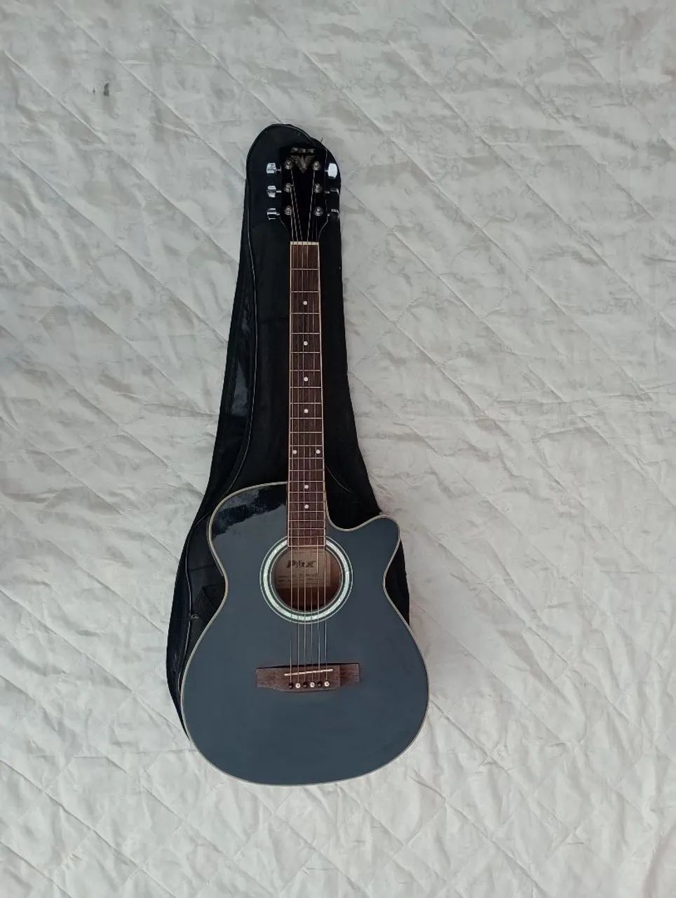 Violão PHX Preto + Capa - Ótimo estado!