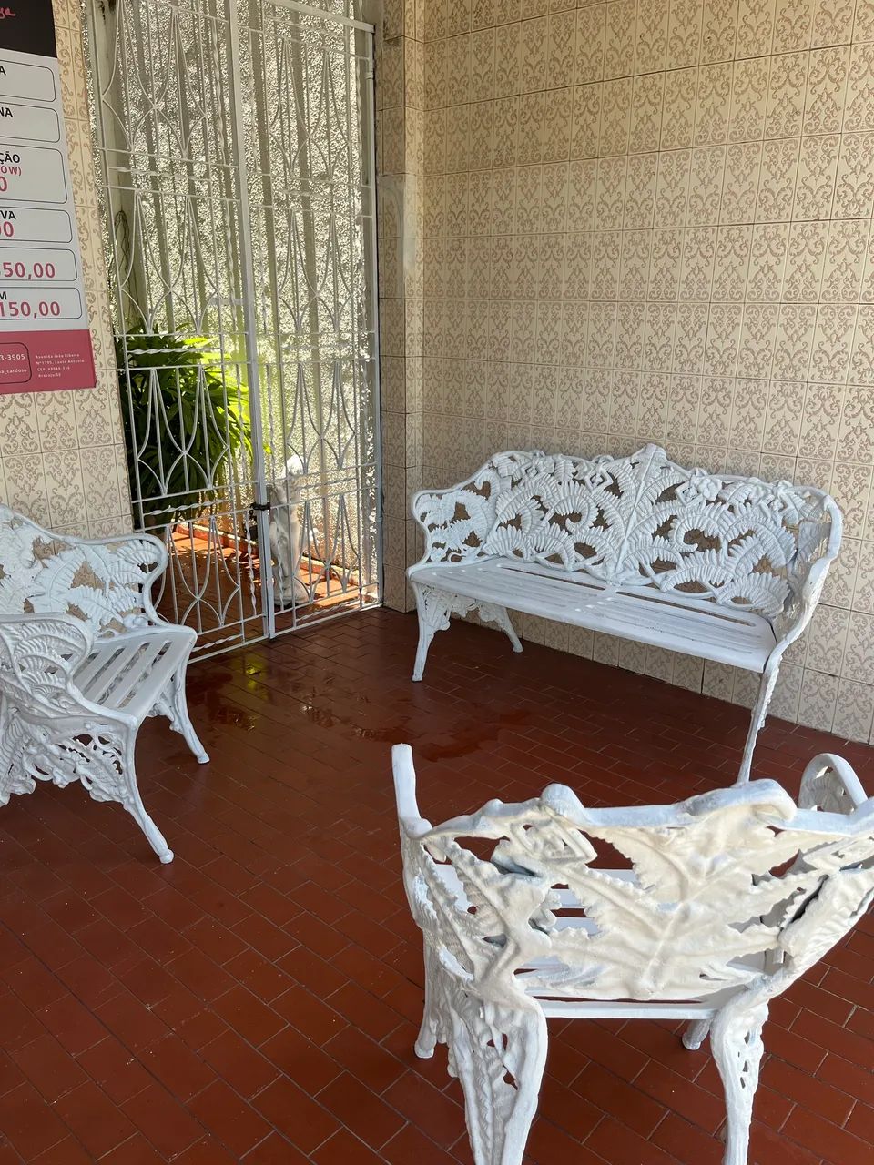 Conjunto cadeira de Ferro - Foto 4