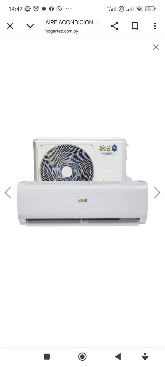 Ar condicionado split 12mil BTU à retirar 