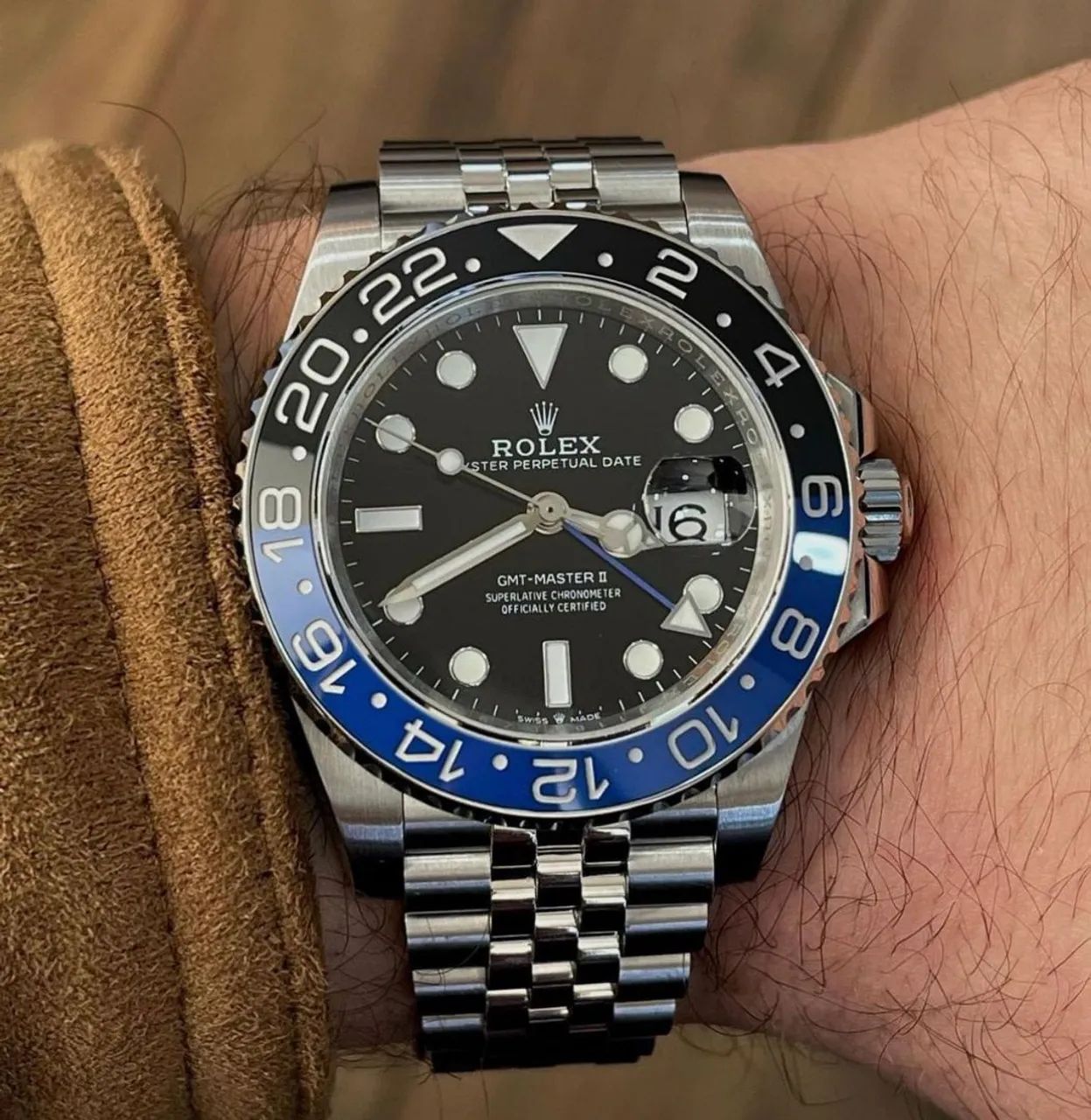 Rolex GMT master II Automático linha Premium AAA+Top de linha