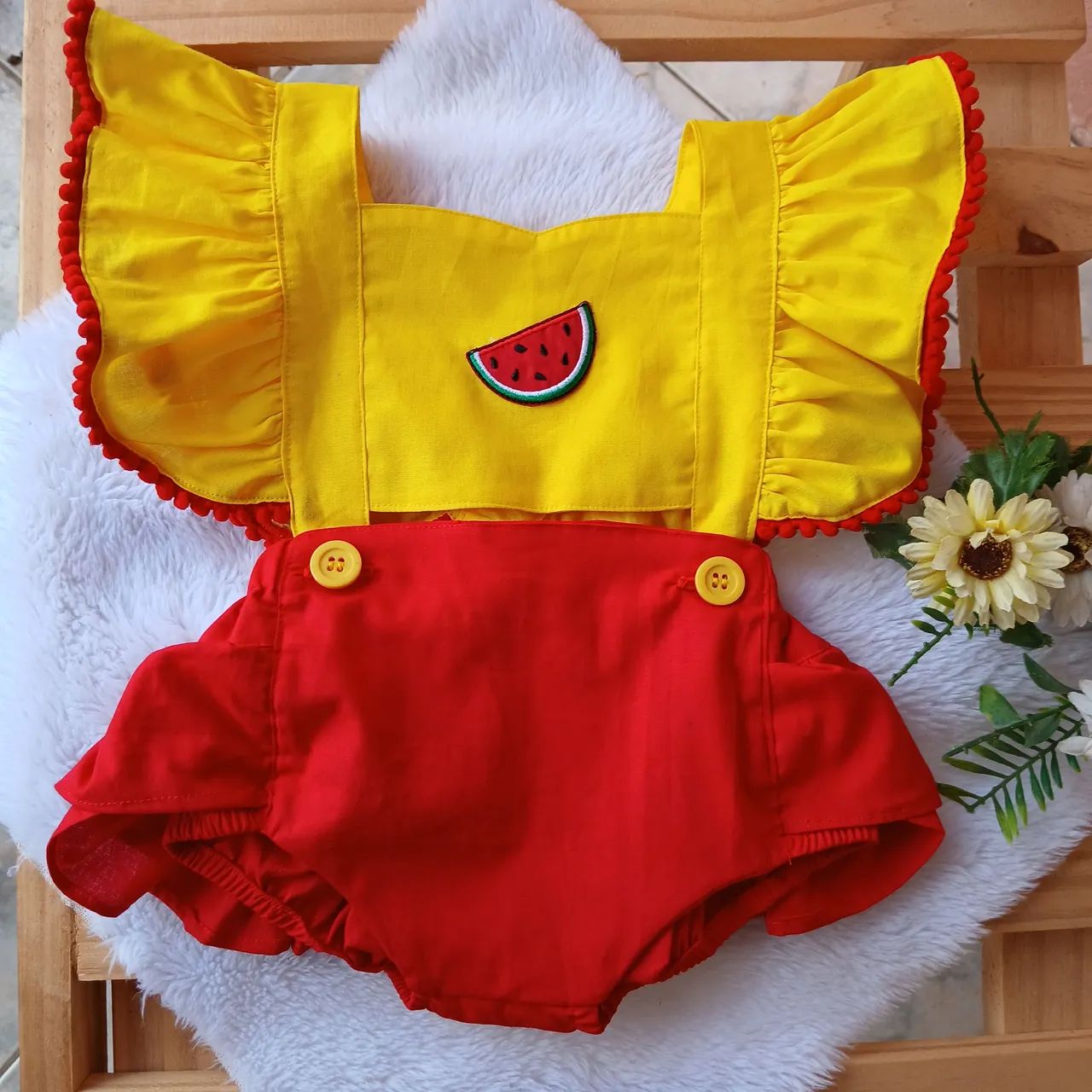 Jardineira Magali/Melancia