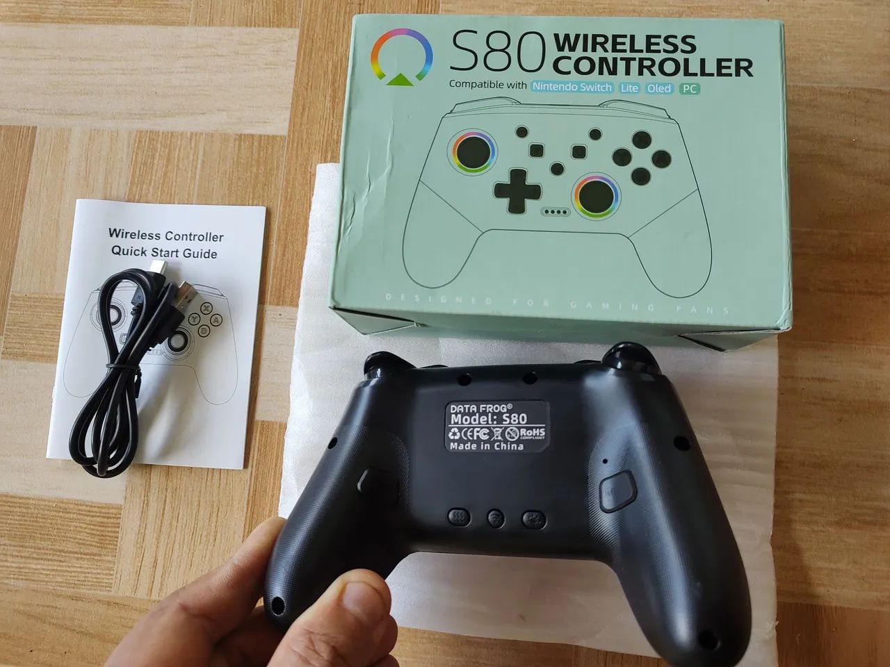 Controle Sem Fio DATA FROG bluetooth ARGB! - Foto 5