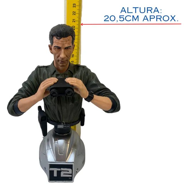 John Connor Busto - Exterminador do Futuro 2  - Foto 2