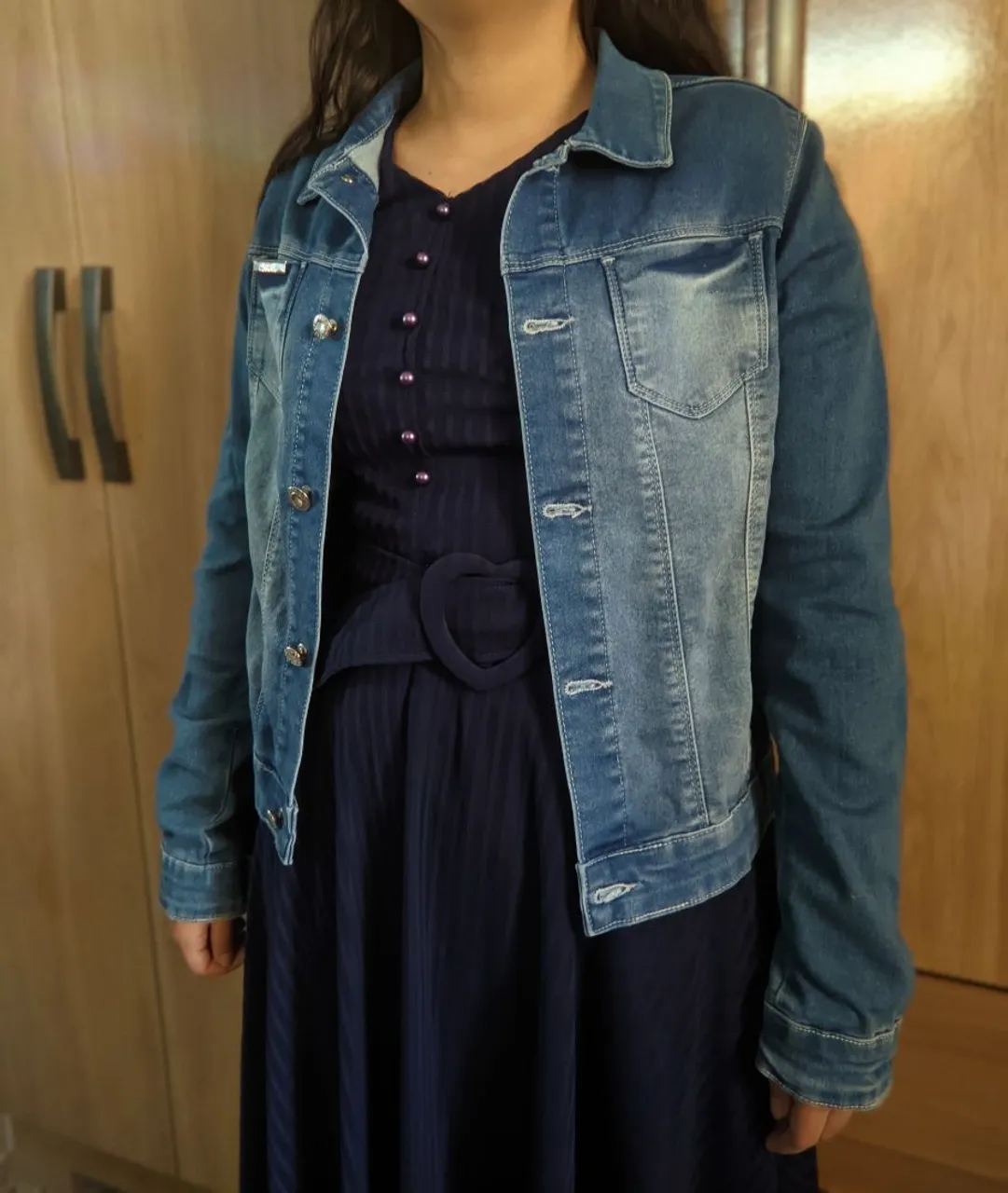 Jaqueta Jeans feminina