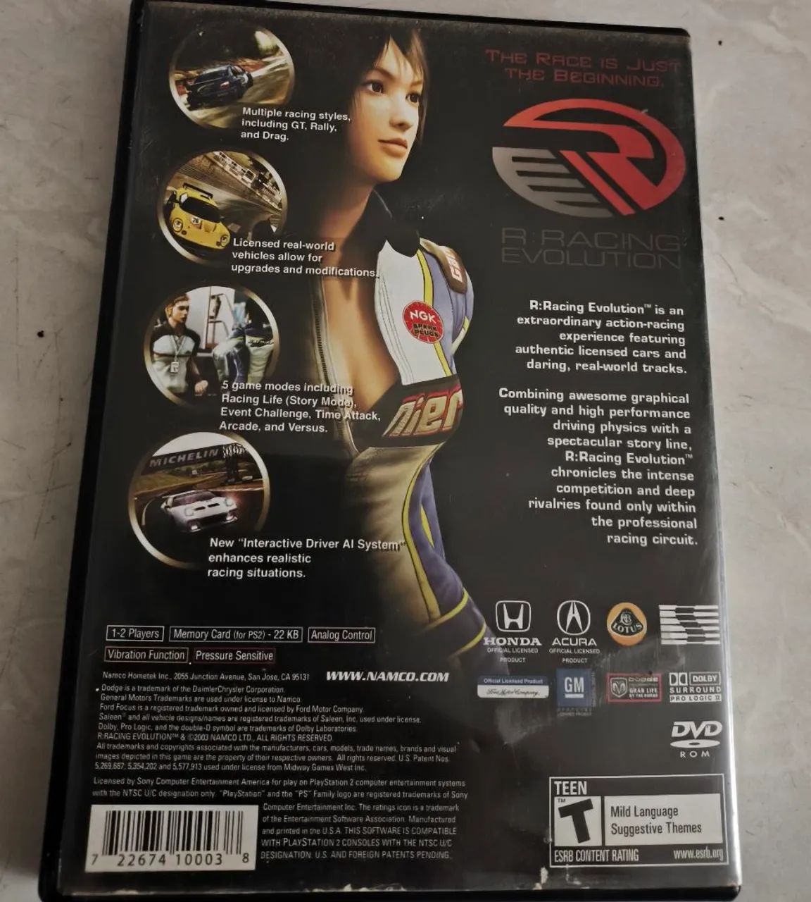 R: Racing Evolution - Jogo Original PS2 - Foto 2
