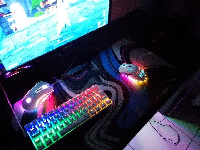 Mouse Gamer Wireless HXSJ T66 RGB White, 2.4G, 800-1600-2400-3600 DPI - Foto 6
