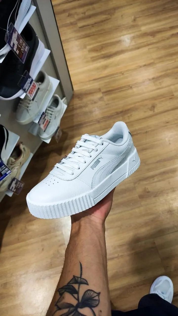 Tênis Puma Feminino Casual carinha - Foto 2