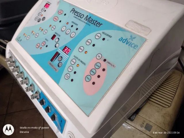 Aparelho de vibropressoterapia Presso master Advice- usado - Foto 3