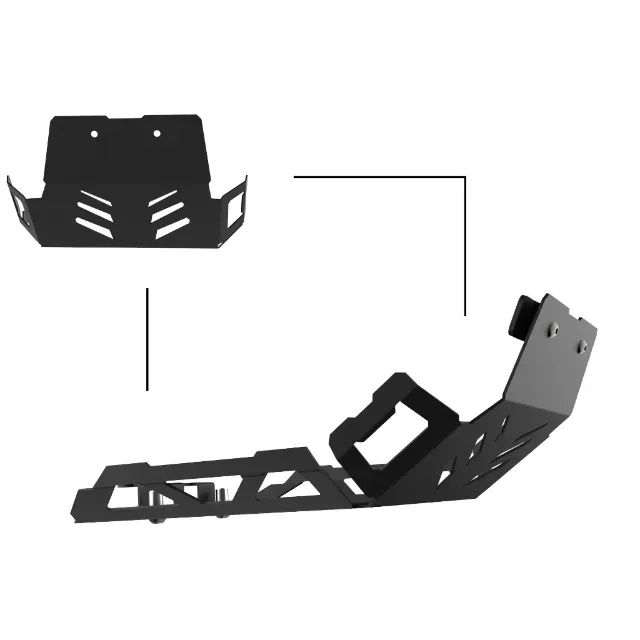 Protetor Do Carter Peito de Aço Tenere e Lander 250 Yamaha 2007 até 2025 - Foto 5