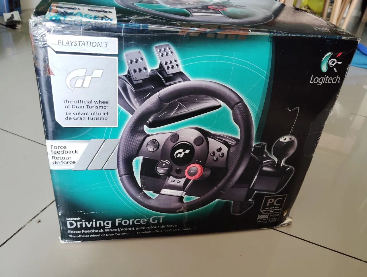 Volante Driving Force GT para PS3 / PC