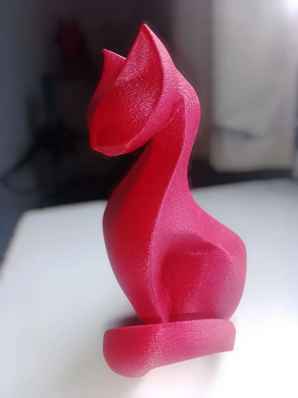 Decoração de Gato Impresso em 3D - Foto 3