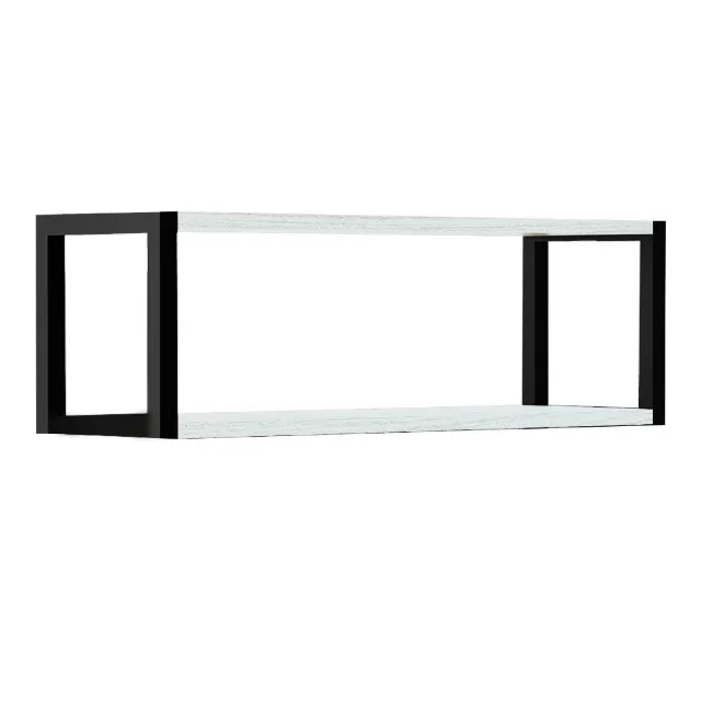 ESTANTE DE PAREDE 2 NIVEIS 20X20X60CM BRANCO (BERLIM)