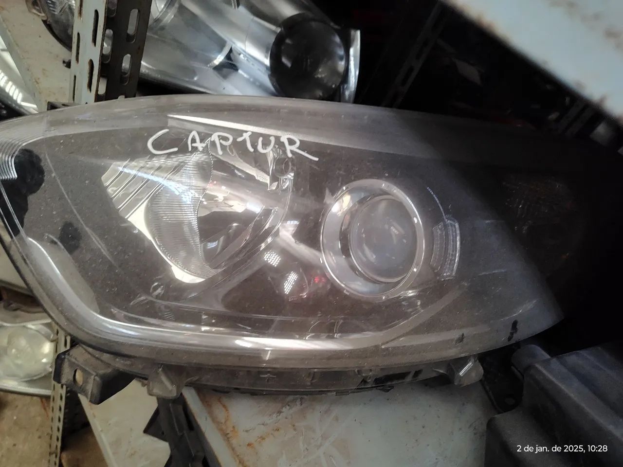 F farol esquerdo Renault captur 