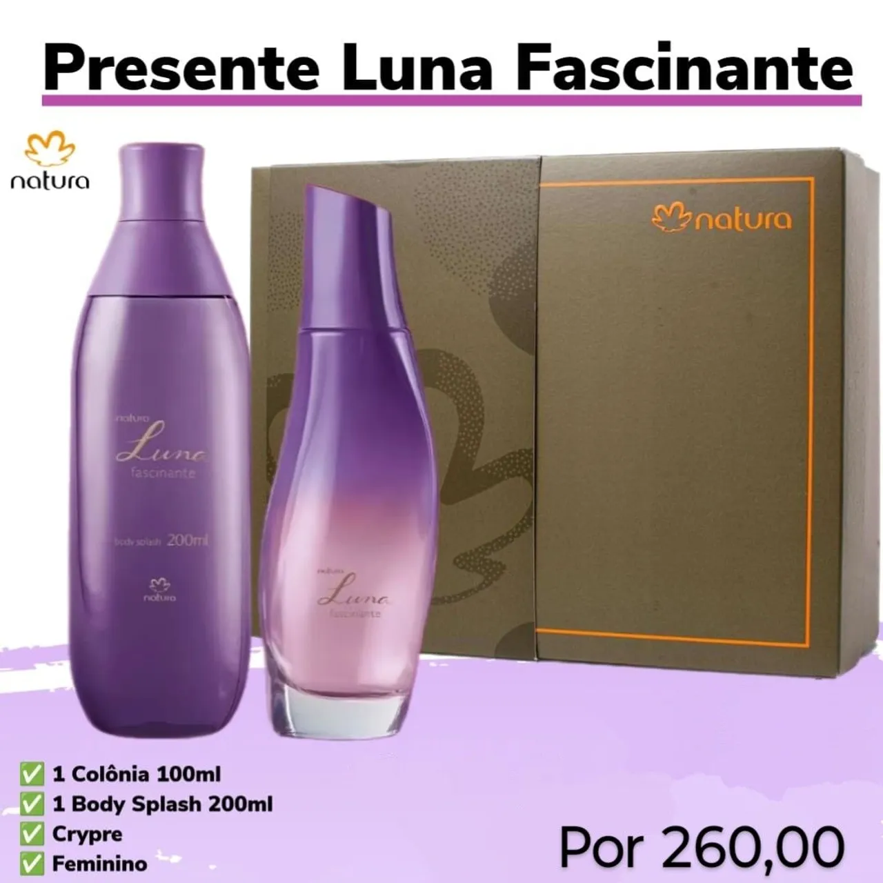 Presente Luna Fascinante Natura