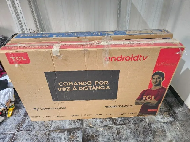 TV TCL 50P715 Nova Smartv TELA QUEBRADA