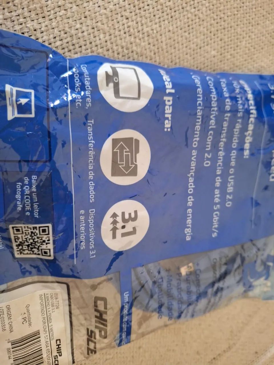 Cabo USB 3.1 de 5 metros  - Foto 3