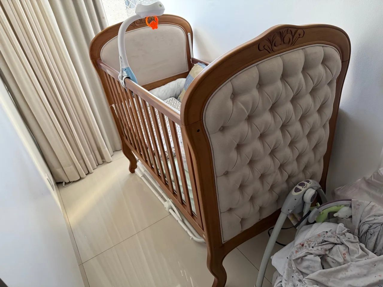 Berço em madeira maciça  - Foto 2