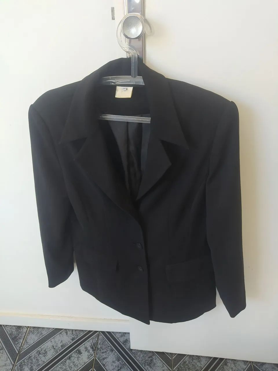 Blazer feminino preto - Foto 3