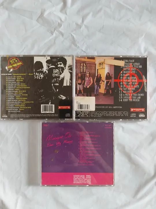 CDs lote com 03 cds usados Ratos de Porão, Viper e Midnight Oil R$ 100 reais o lote - Foto 2