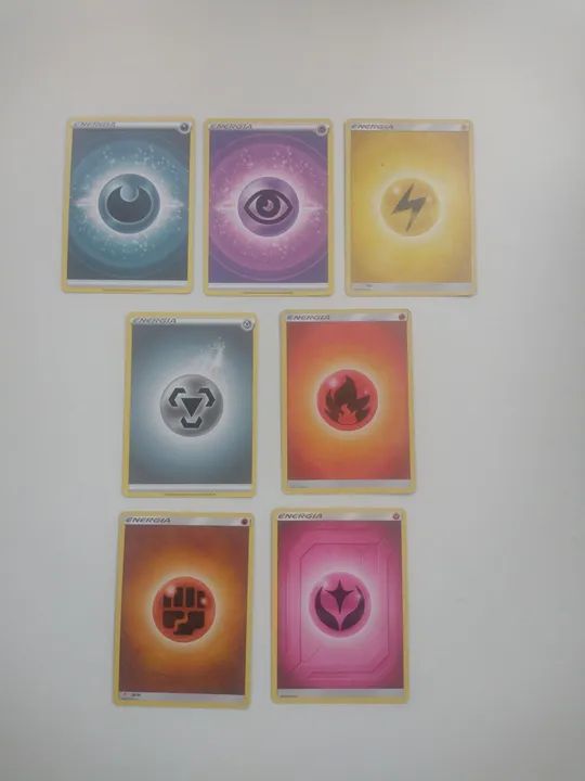 Cartas de Energia Pokemon