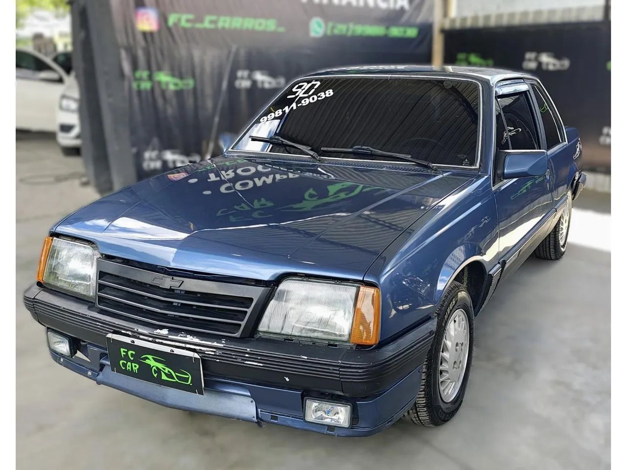 MONZA CLASSIC SE 2.0 /MPFI E EFI 2P E 4P  AZUL 1990/1990 - Foto 3