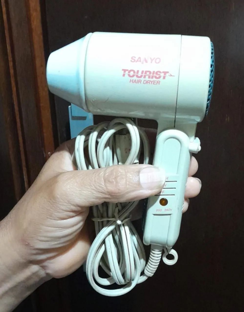 Secador De Cabelo Original Do Japão Sanyo - Tourist Hair Dryer