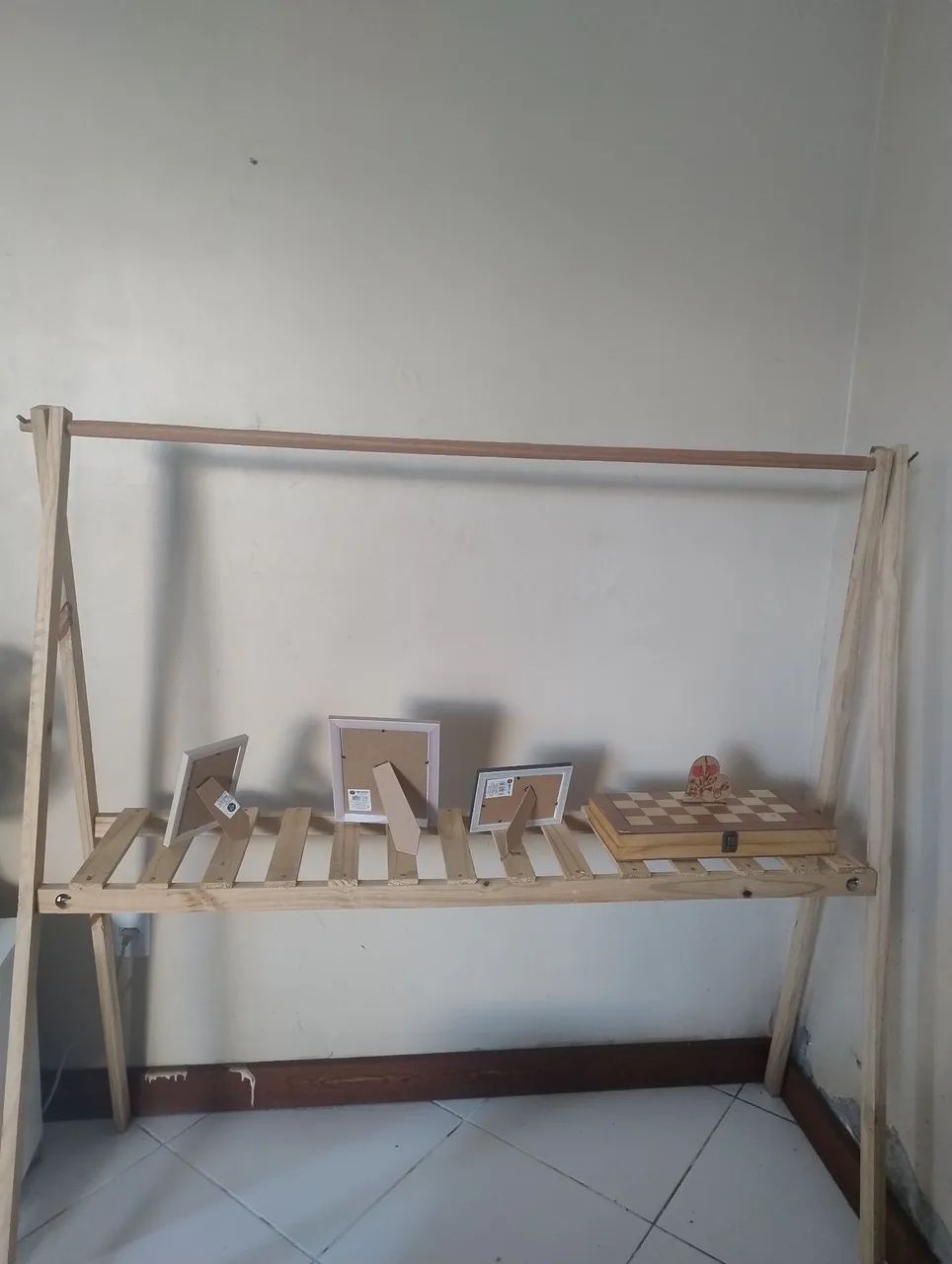 Estante decorativa para jardim