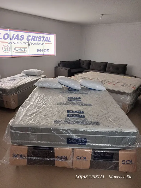 Cama Box Queen Size Solar - Nova