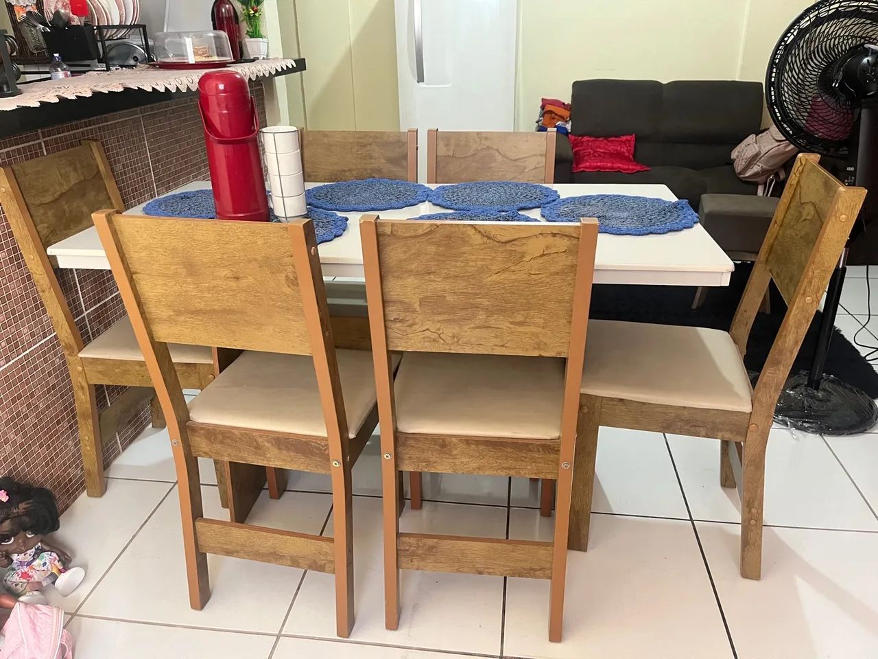 Mesa janta 6 lugares  - Foto 2