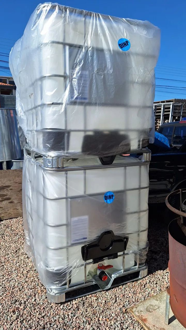 Tanque IBC 1000 Litros -  SEMI NOVO 