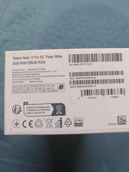 XIAOMI REDMI NOTE 12 PRO 5G  - Foto 3