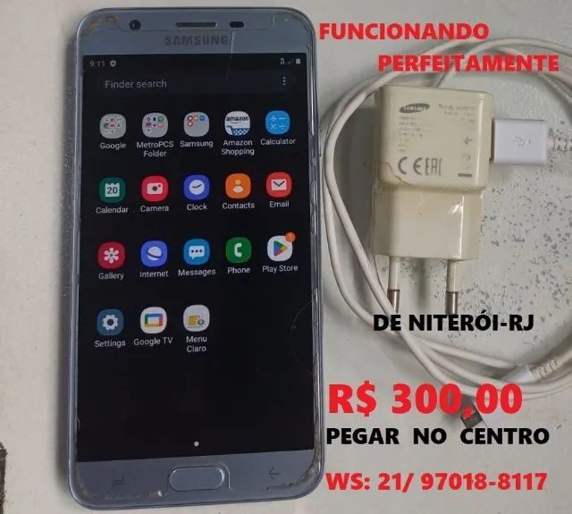 Vendo celular Sansung Galaxy J7 Star- Funcionando perfeitamente- Com carregador  - Foto 3