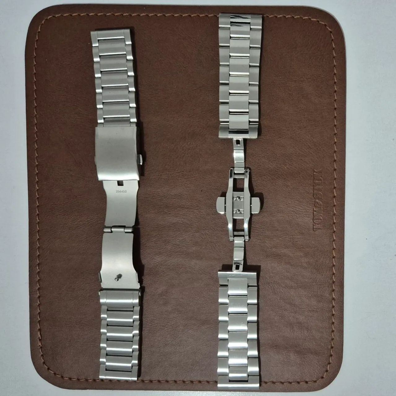 Pulseiras de aço para relógio com encaixe de 22 mm e 24 mm - Foto 2