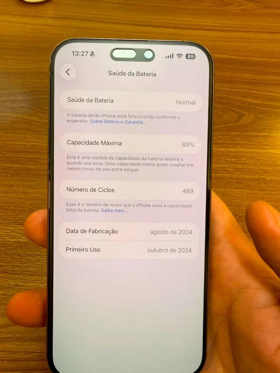 Iphone 16 Pro Max 256GB - SEM DETALHES - Foto 4
